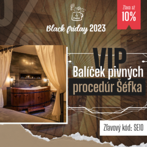 VIP balíček pivných procedúr Šéfka